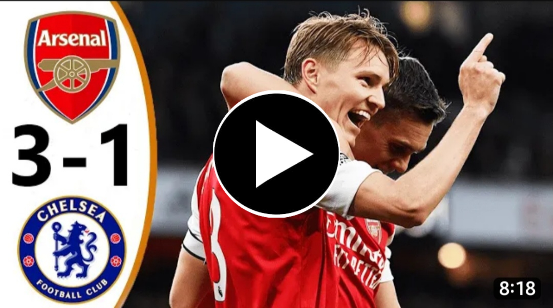 Video Watch Arsenal Vs Chelsea Extended Highlights And All Goals