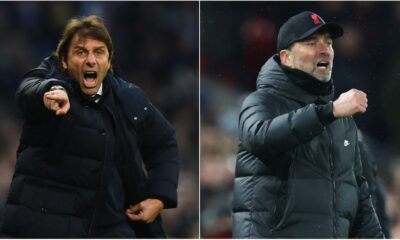 Antonio Conte and Jurgen Klopp