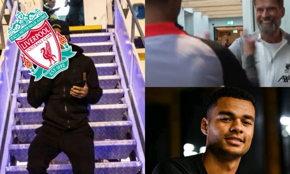 (Video) Watch Moment Liverpool Target Arrives In England To Complete Medical