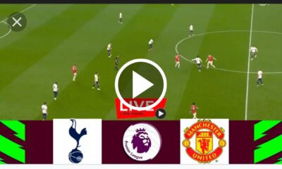 Live stream: Watch Tottenham vs Man United LIVE | Premier league _English commentary 21 Sportelo